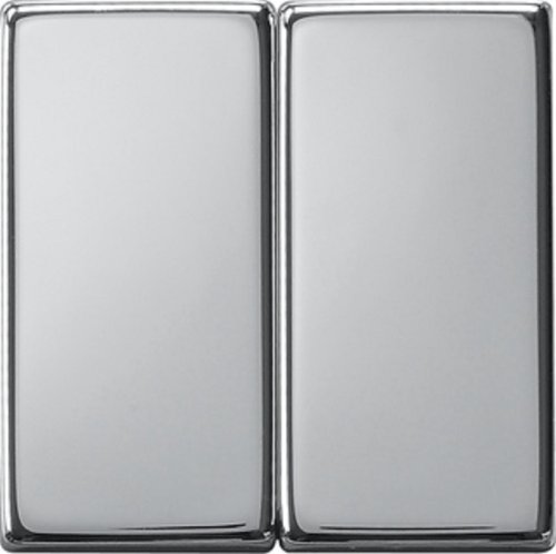 Лицевая панель Gira ClassiX для 2-кл. выключателя хром картинка